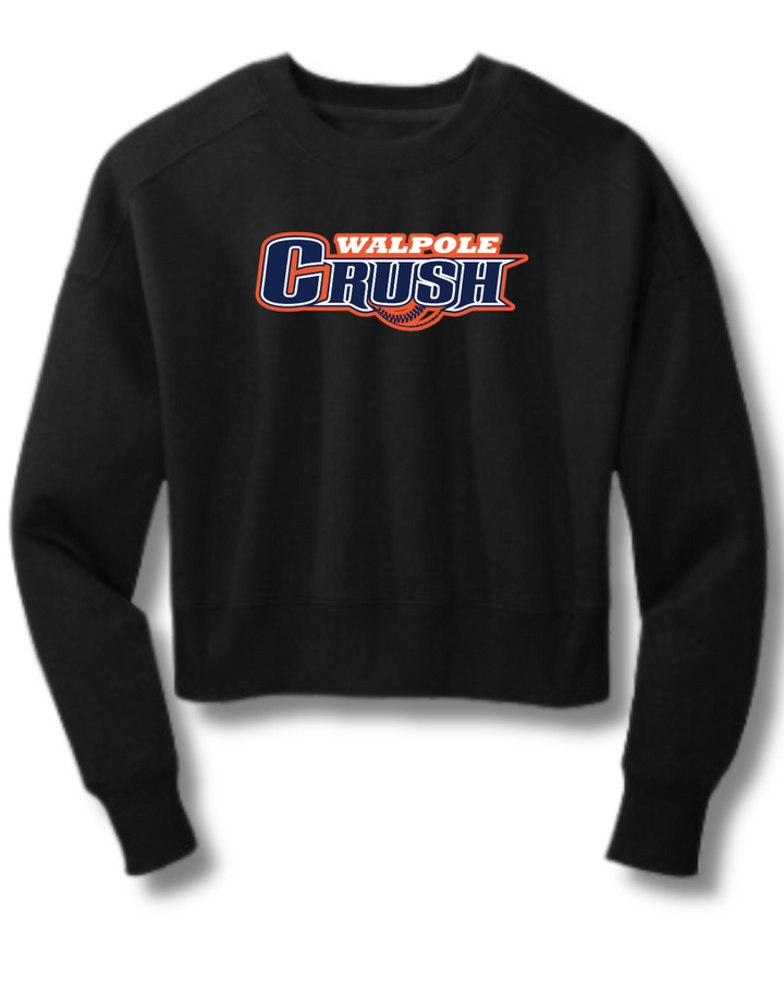 Crush Women’s Perfect Weight® Fleece Cropped Crew (DT1105)