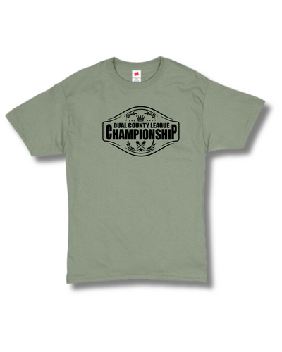 Camiseta básica de manga corta para adultos de Dual County (5280)