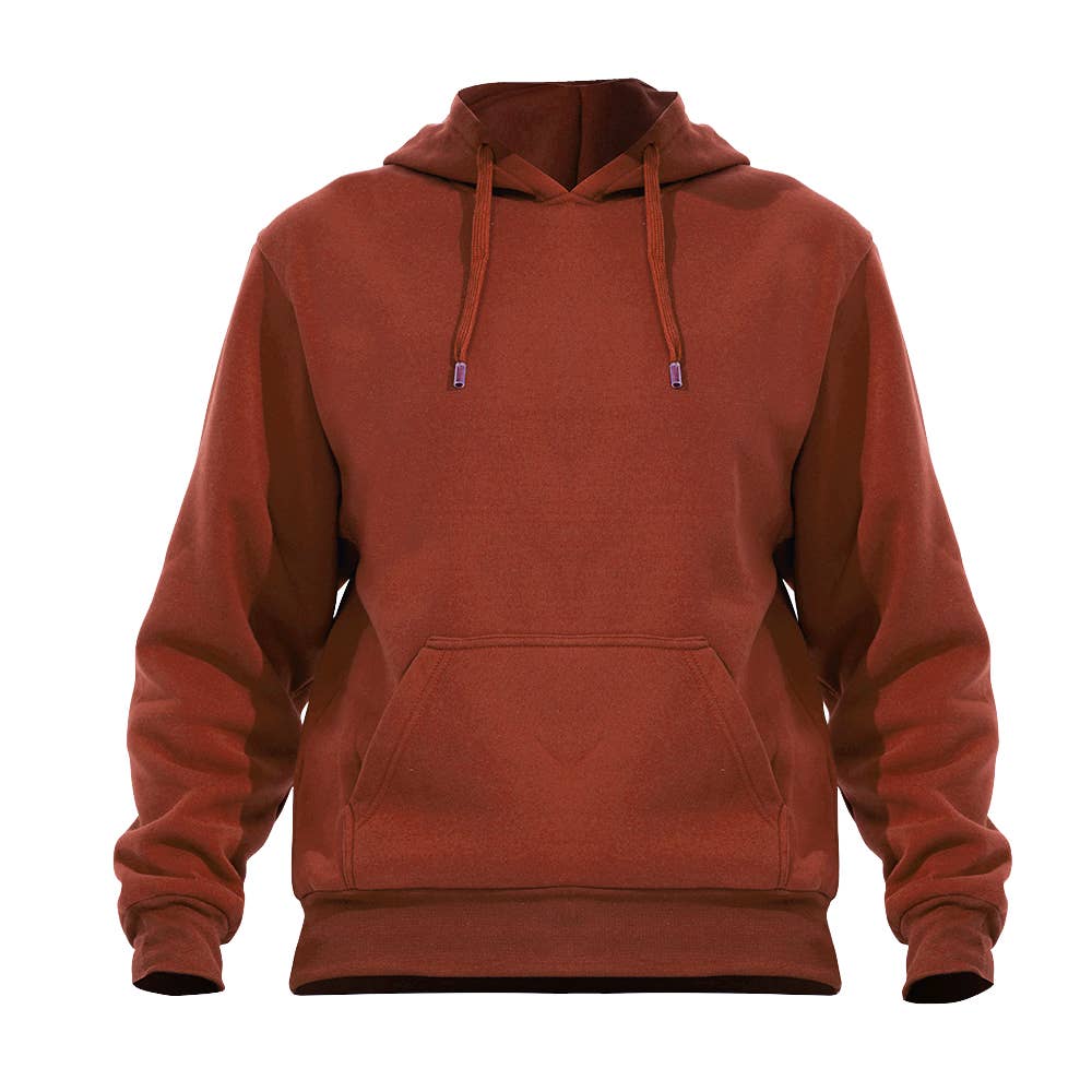 Sudadera con capucha y forro polar para hombre