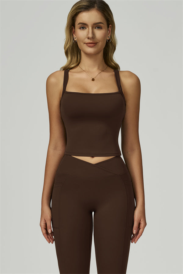 The Flourish Crop Tank Leggings 2-Piece Set