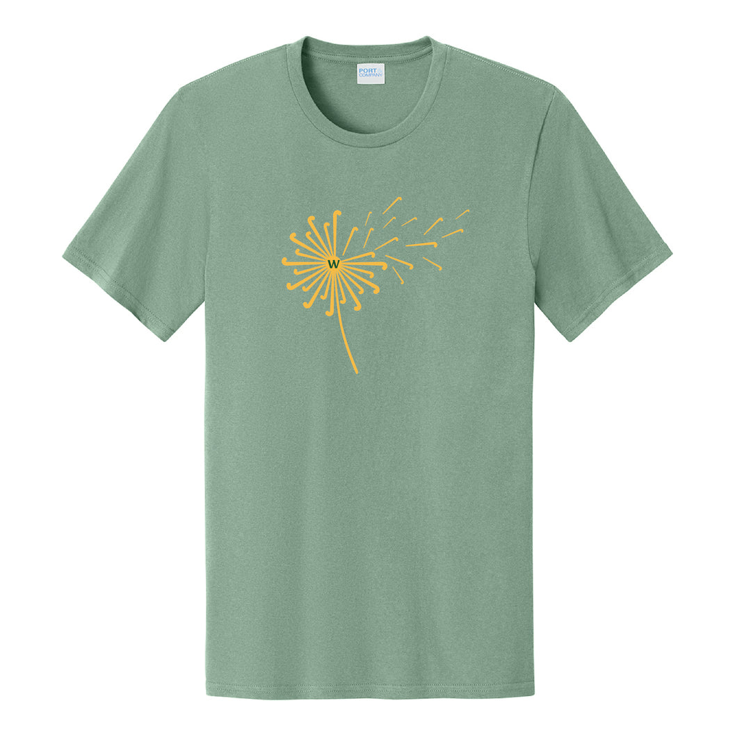 Warrior Field Hockey- Adult Unisex Easy Cotton Tee - Laurel Green (PC43)