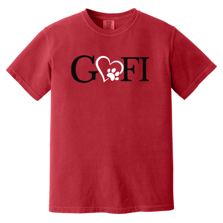 GOFI - Camiseta unisex de peso pesado para adultos (C1717)