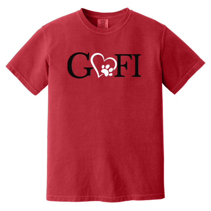 GOFI - Camiseta unisex de peso pesado para adultos (C1717)
