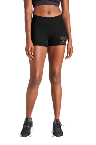 Wellesley Track and Field - Pantalón corto Sport-Tek® para damas de 3 pulgadas (LST475)
