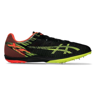 Zapatillas de clavos unisex Asics Resurgence XC - Negro/Amarillo (1093A181-002)