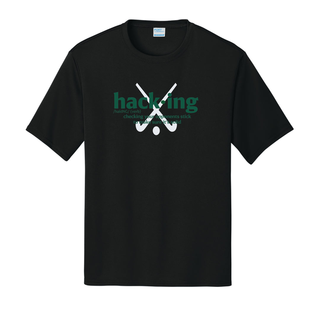 Warrior Field Hockey - Adult Unisex Performance Tee - Black (PC380)