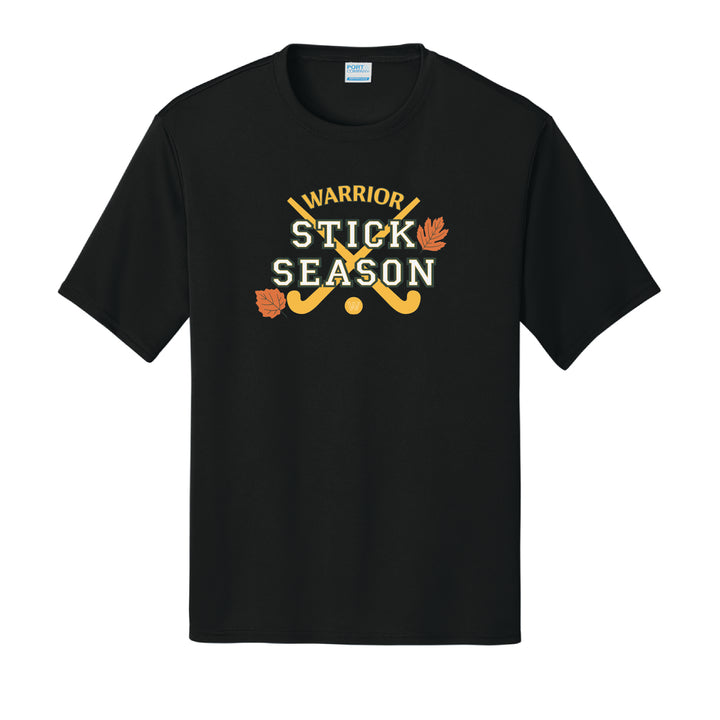 Warrior Field Hockey - Adult Unisex Performance Tee - Black (PC380)
