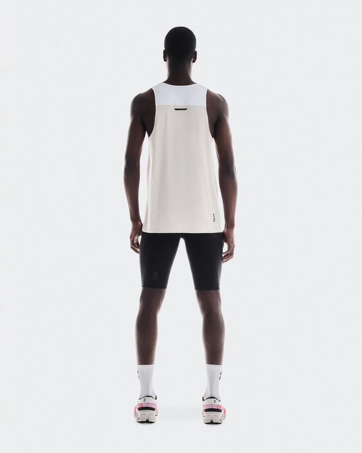 ON Men's Performance Tank 1 - White Silver