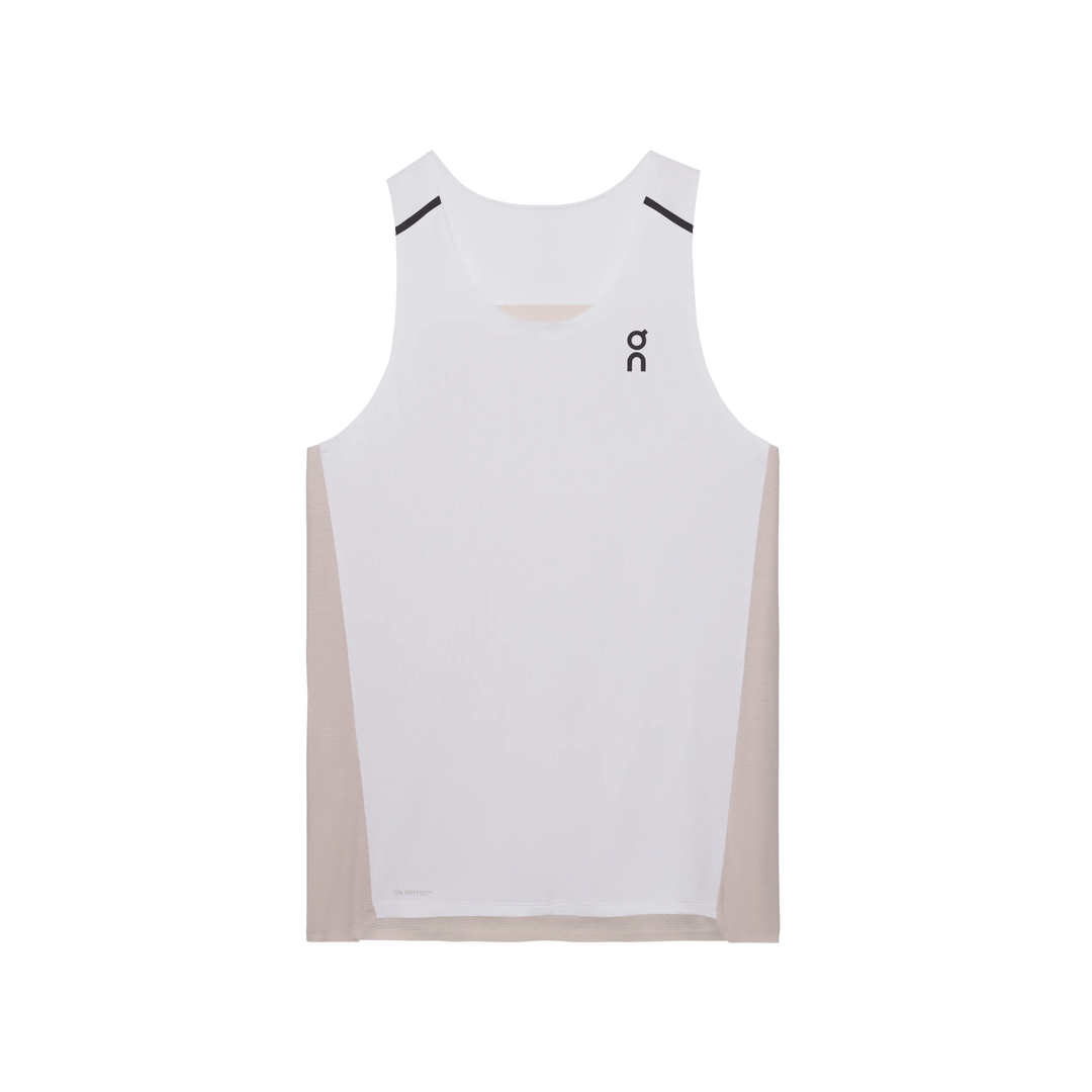 ON Men's Performance Tank 1 - White Silver