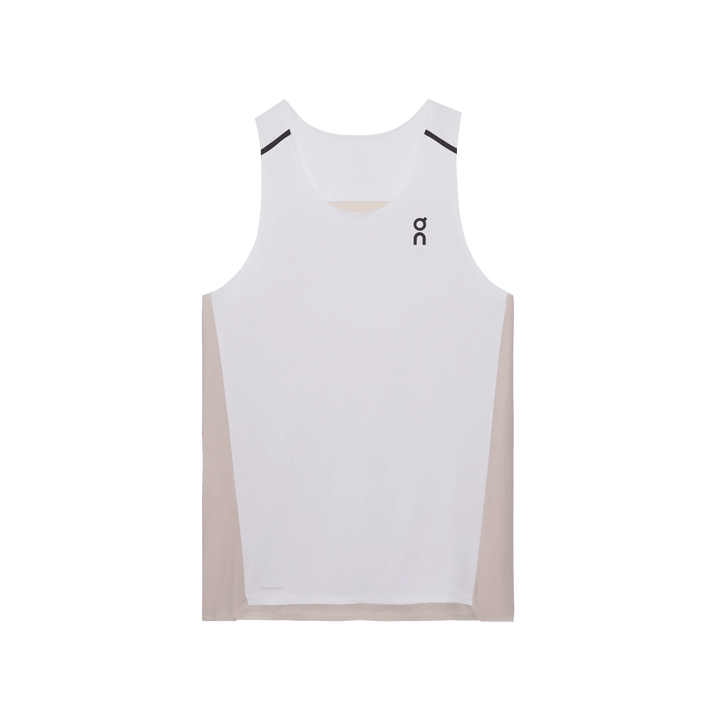 ON Men's Performance Tank 1 - White Silver
