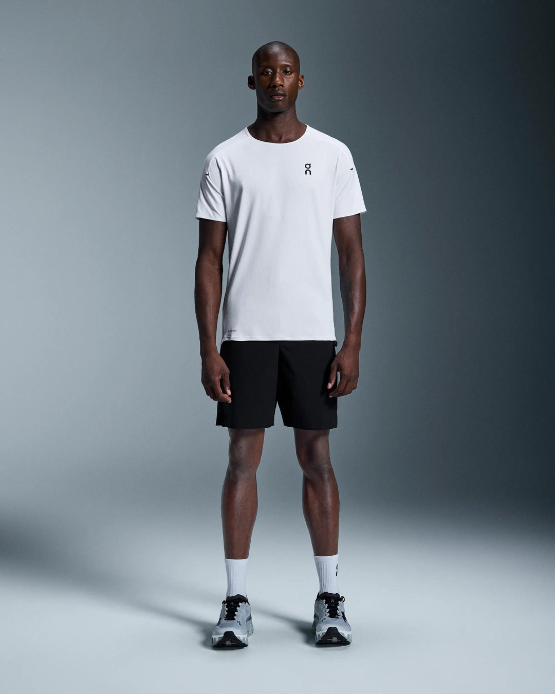 ON Men's Performance-T 3 - White Silver