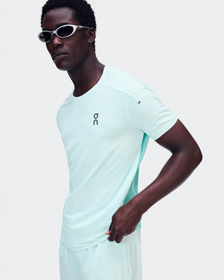 ON Men's Performance-T 3 - Flurry Aquamarine
