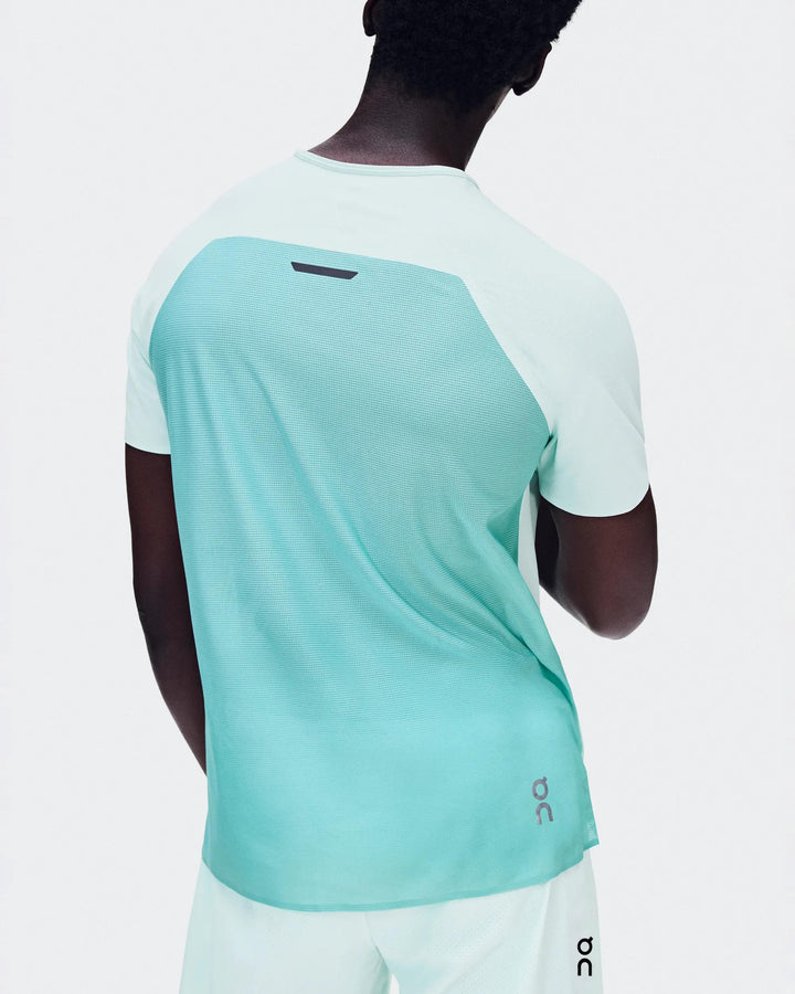 ON Men's Performance-T 3 - Flurry Aquamarine