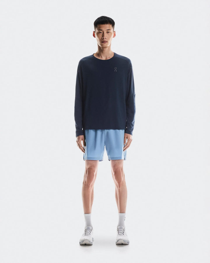 ON Men's Performance Long-T 2 - Navy Black
