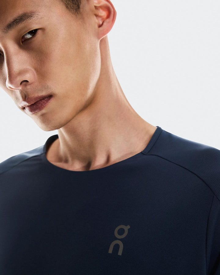 ON Men's Performance Long-T 2 - Navy Black