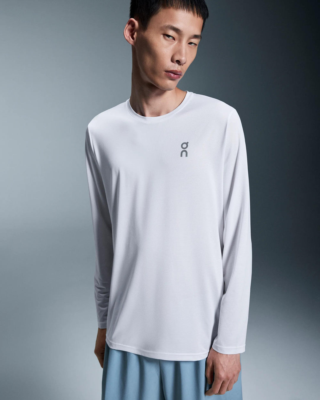ON Men's Core Long-T 1 - White