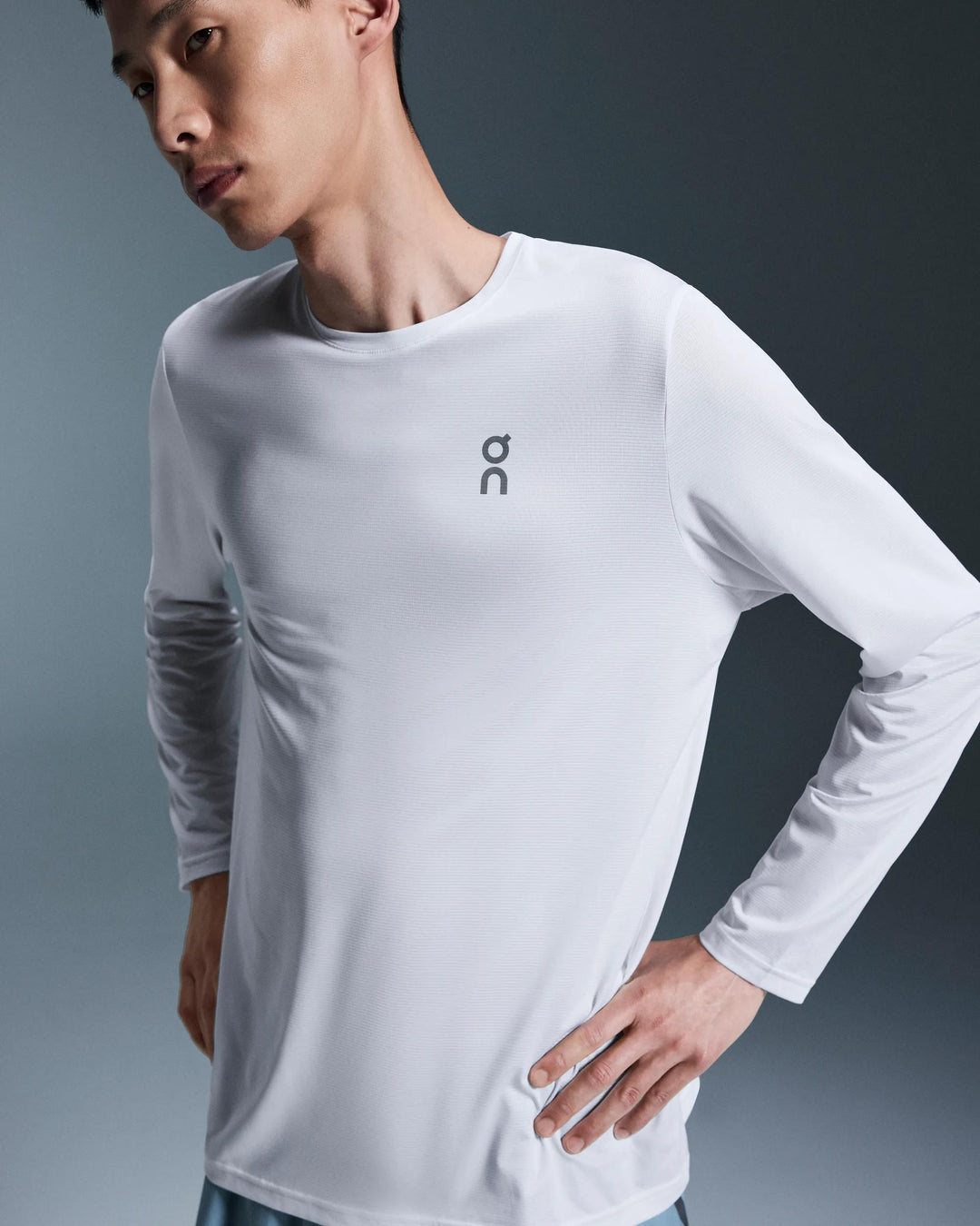 ON Men's Core Long-T 1 - White