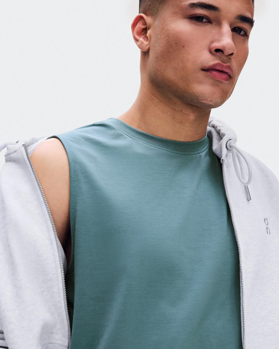 ON Men's Focus Tank - Agave