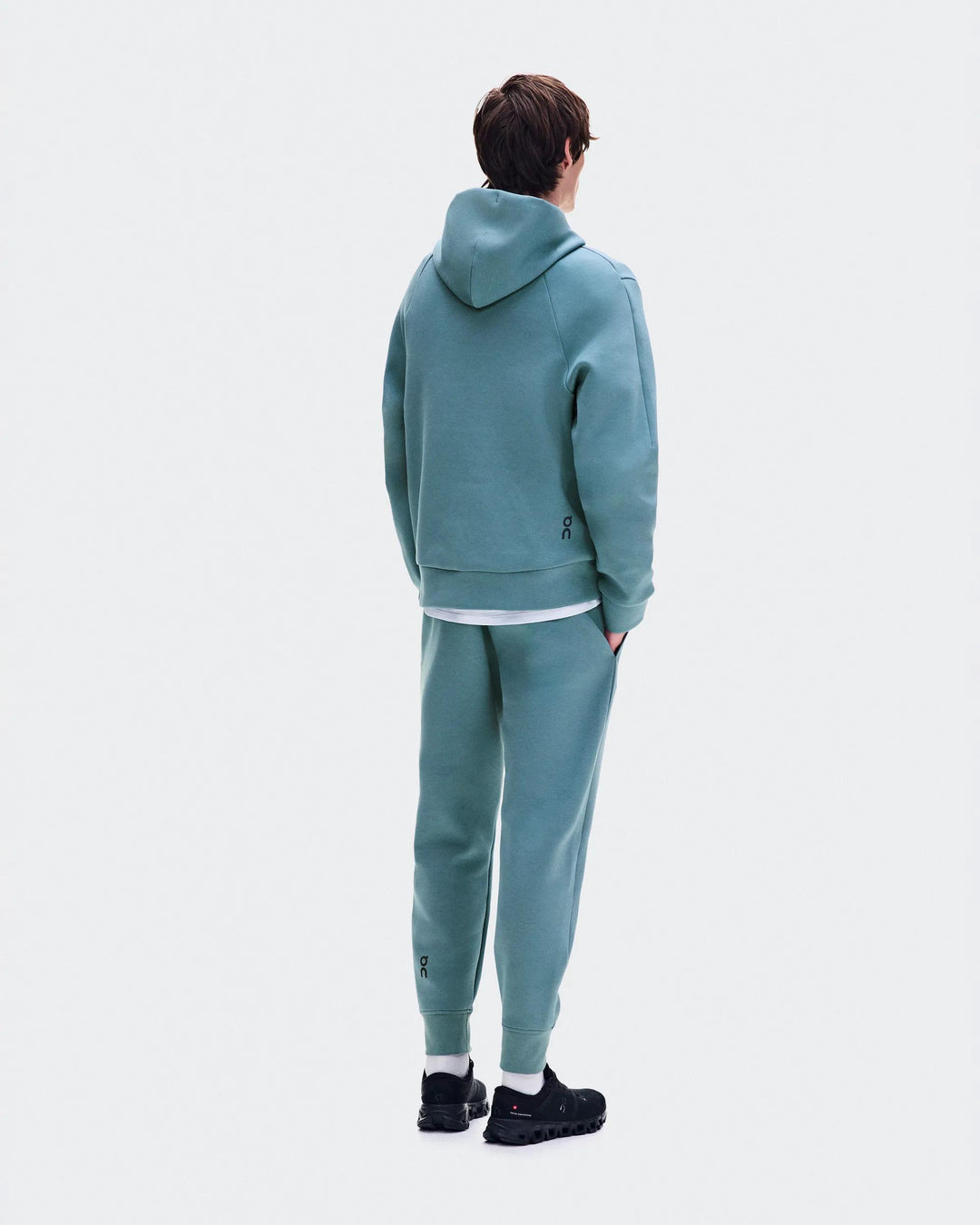 ON Men's Focus Tech Hoodie - Agave