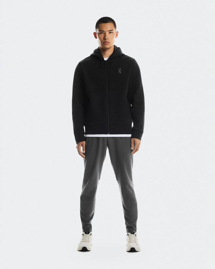 ON Men's Focus Tech Zip Hoodie - Black
