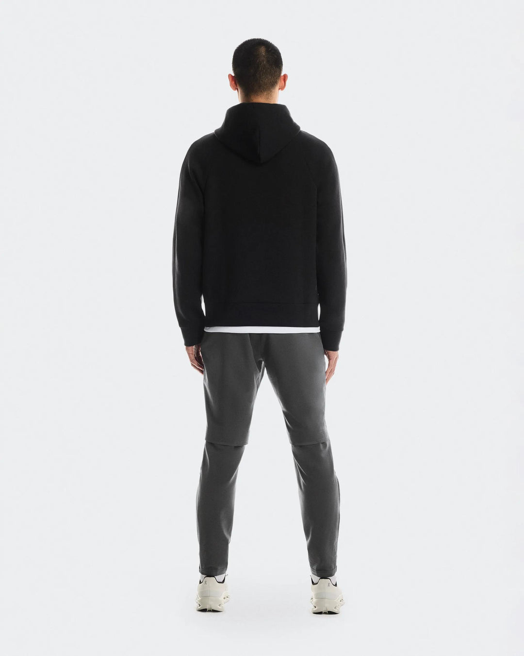 ON Men's Focus Tech Zip Hoodie - Black