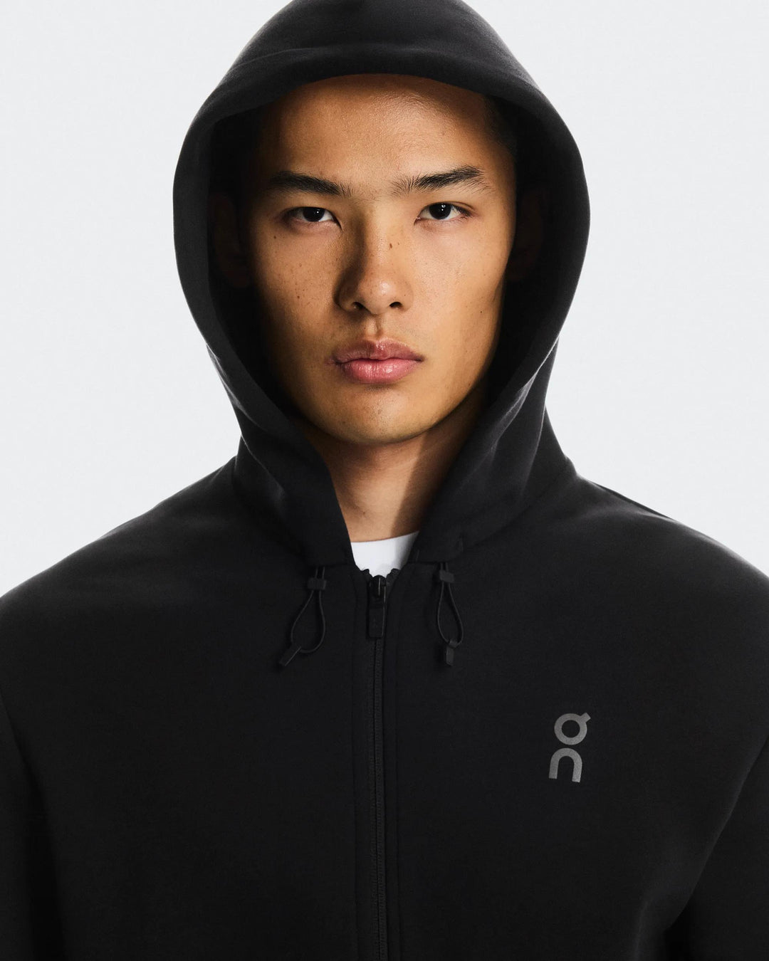 ON Men's Focus Tech Zip Hoodie - Black