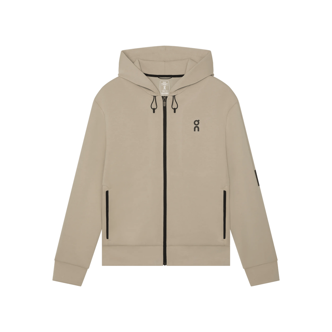 ON Men's Focus Tech Zip Hoodie - Desert