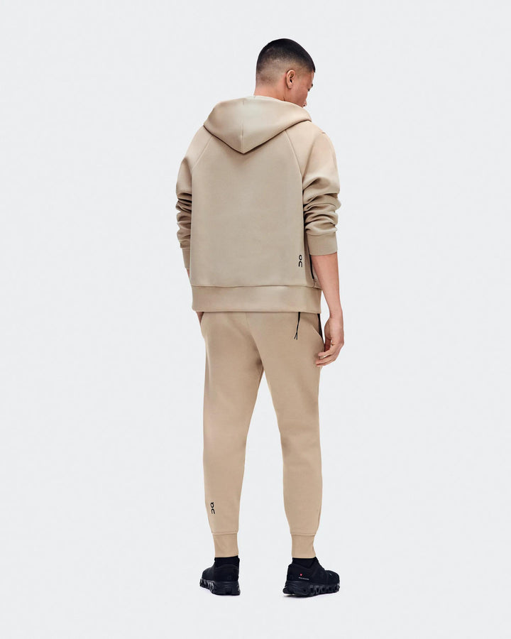 ON Men's Focus Tech Zip Hoodie - Desert