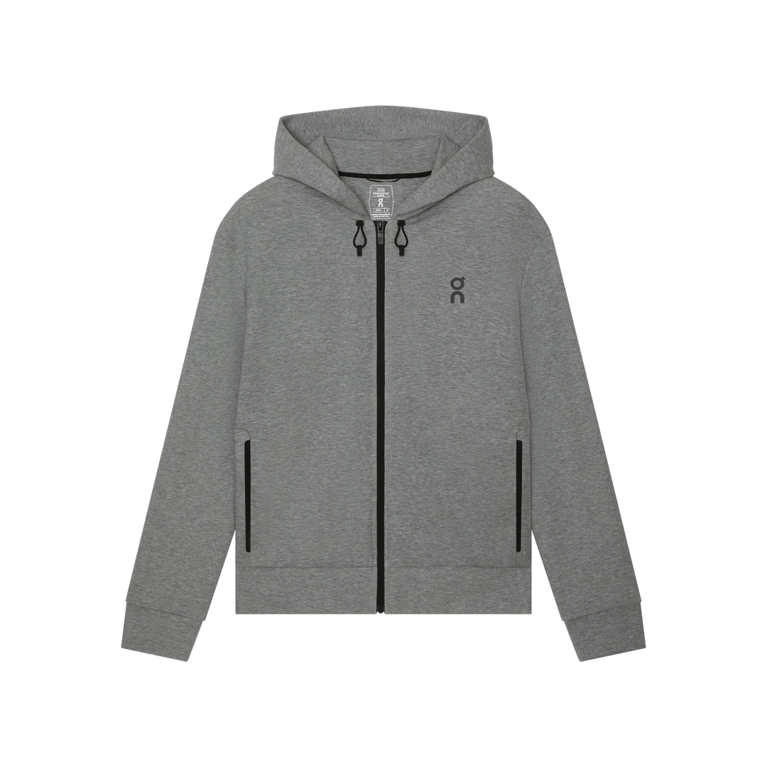 ON Men's Focus Tech Zip Hoodie - Basalt
