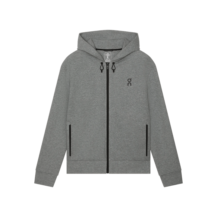 ON Men's Focus Tech Zip Hoodie - Basalt