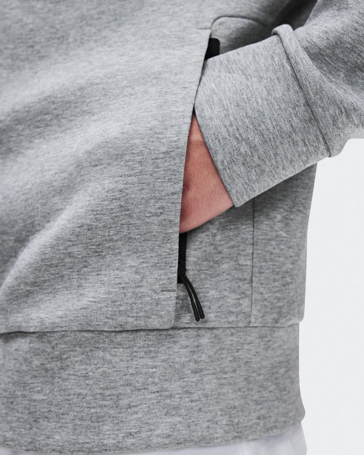 ON Men's Focus Tech Zip Hoodie - Basalt