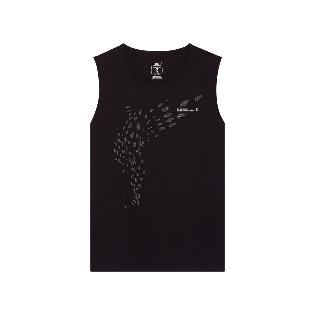 ON Men's On Run Tank - Black
