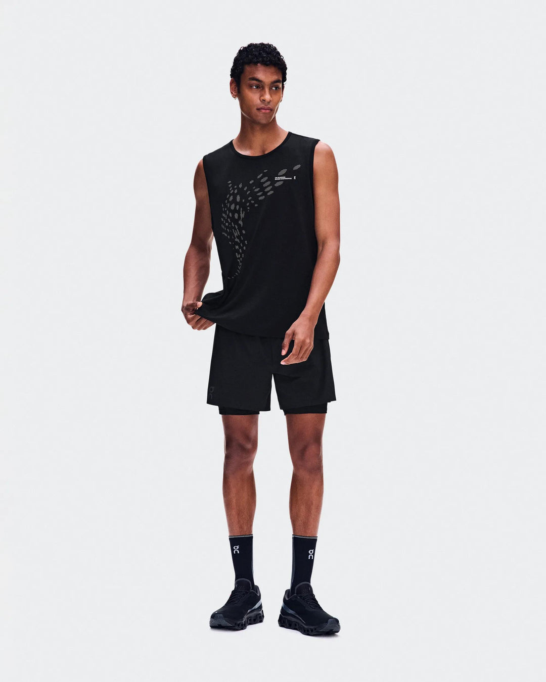 ON Men's On Run Tank - Black