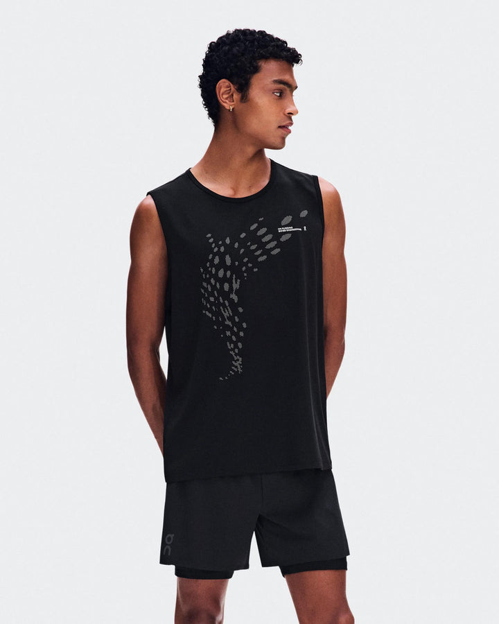 ON Men's On Run Tank - Black