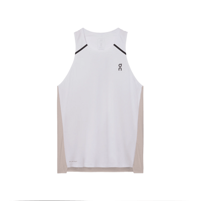 ON Women's Performance Tank 1 - White Silver