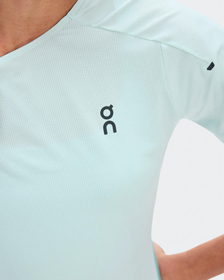 ON Women's Performance-T 3 - Flurry Aquamarine