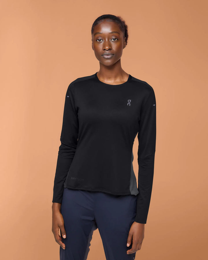 ON Women's Performance Long-T 2 - Black Eclipse
