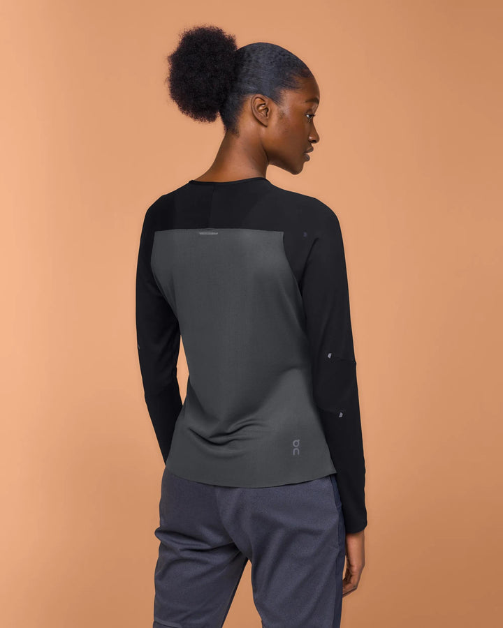 ON Women's Performance Long-T 2 - Black Eclipse