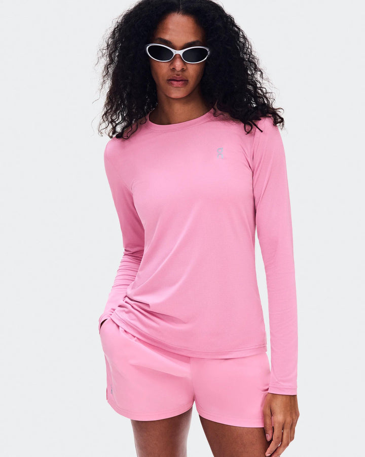 ON Women's Core Long-T 1 - Bubblegum