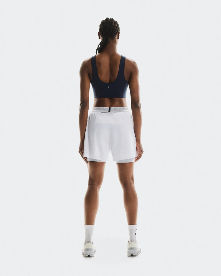 ON Women's 3" Performance 2/1 Shorts - White Glacier