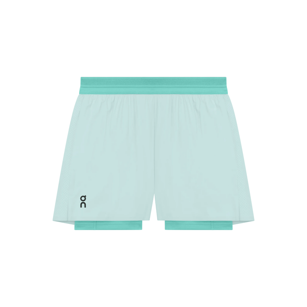 ON Women's 3" Performance 2/1 Shorts - Flurry Aquamarine