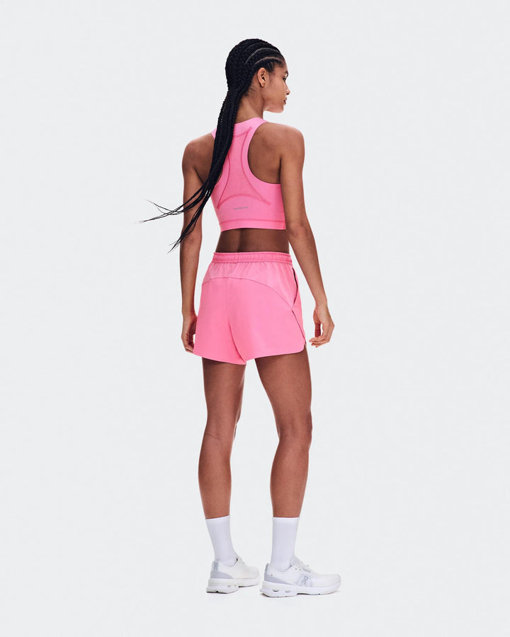 ON Women's Train 2-in-1 Crop - Bubblegum