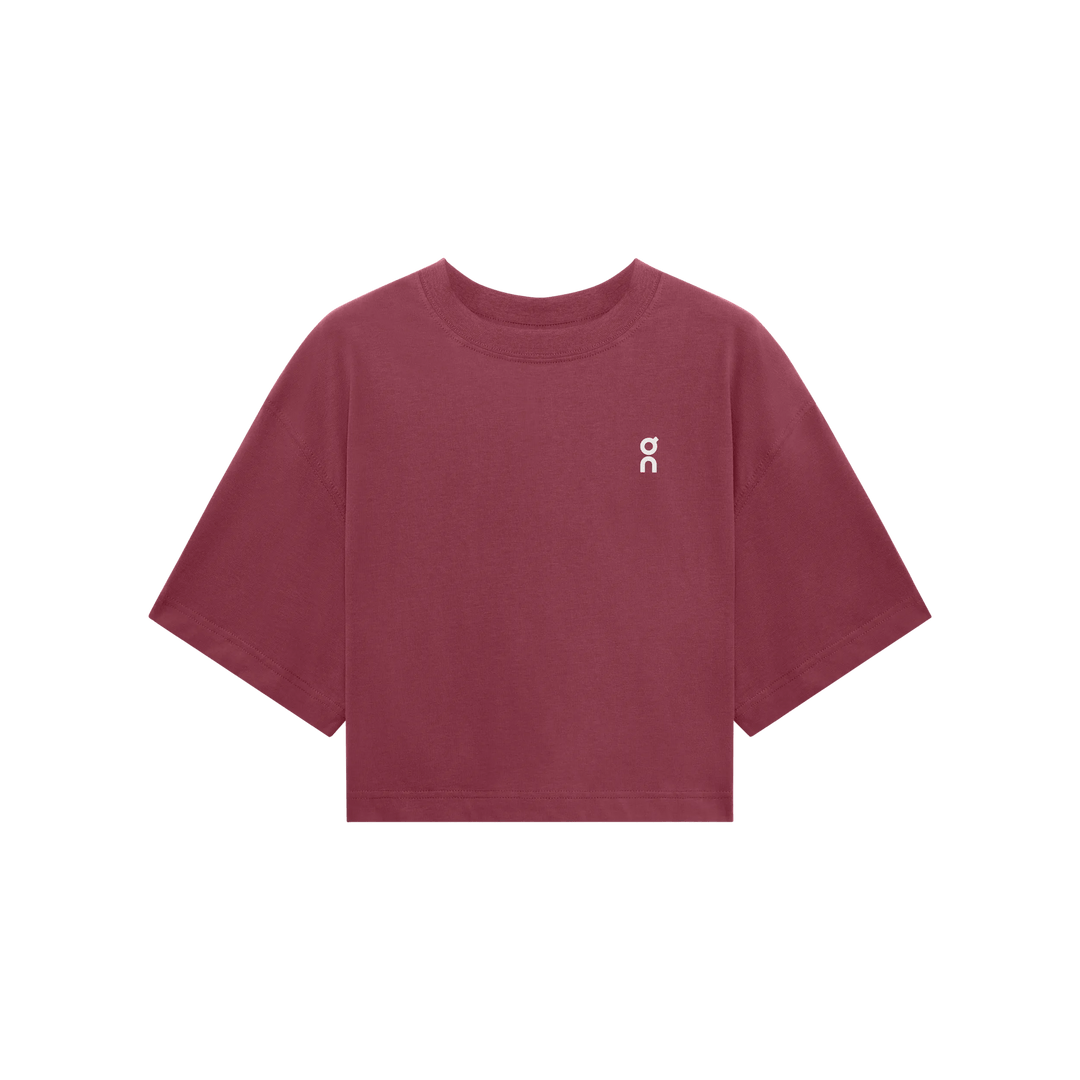 ON Women's Club Boxy-T - Barberry