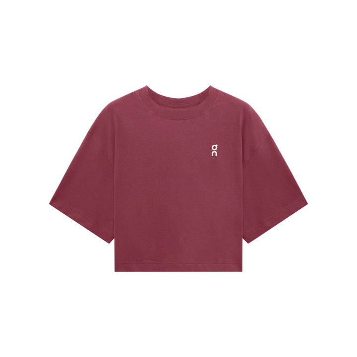 ON Women's Club Boxy-T - Barberry