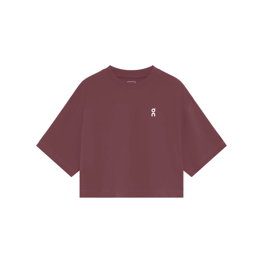 ON Women's Club Boxy-T - Barberry