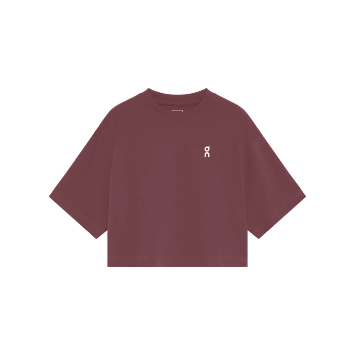 ON Women's Club Boxy-T - Barberry