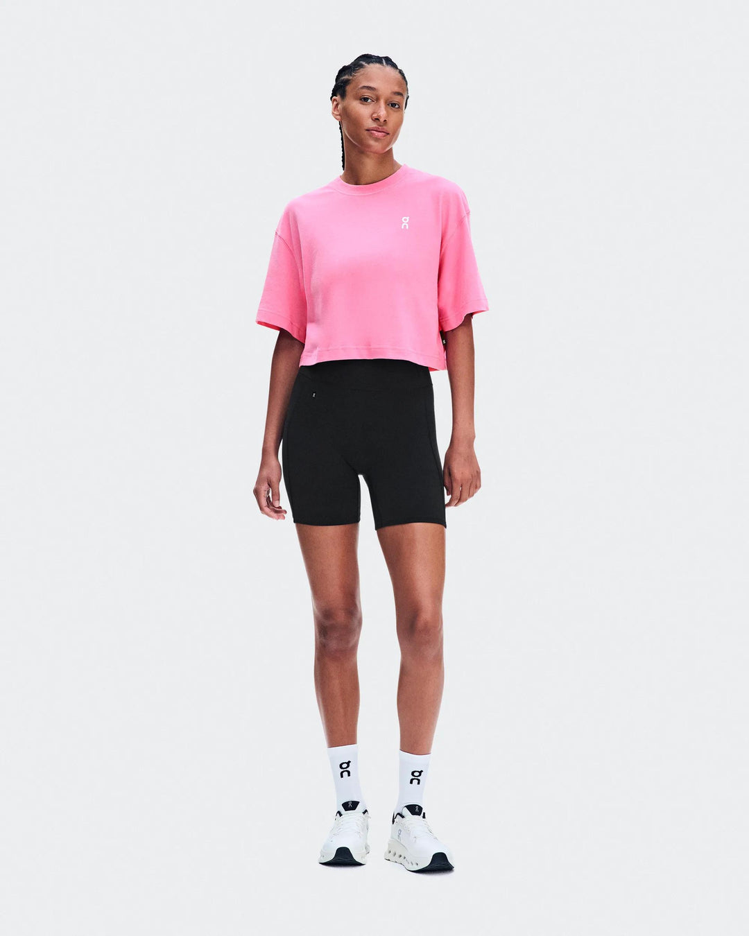 ON Women's Club Boxy-T - Bubblegum