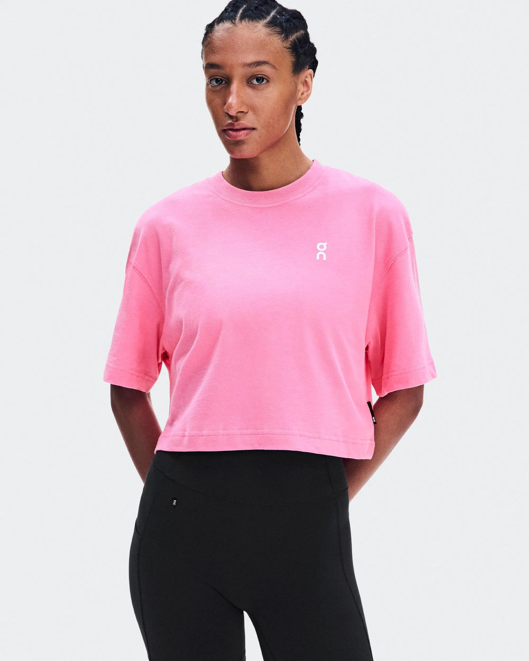 ON Women's Club Boxy-T - Bubblegum