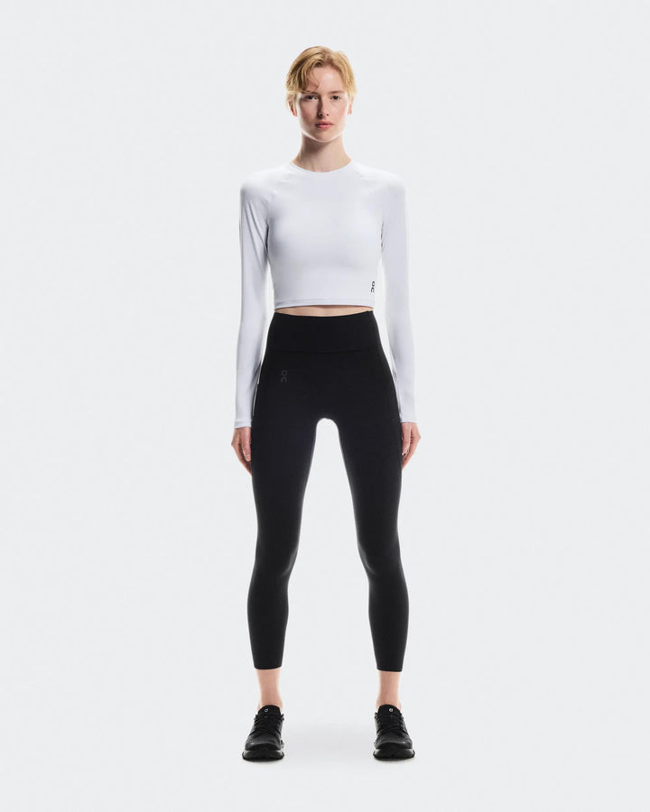 ON Women's Studio Long-T Crop - White