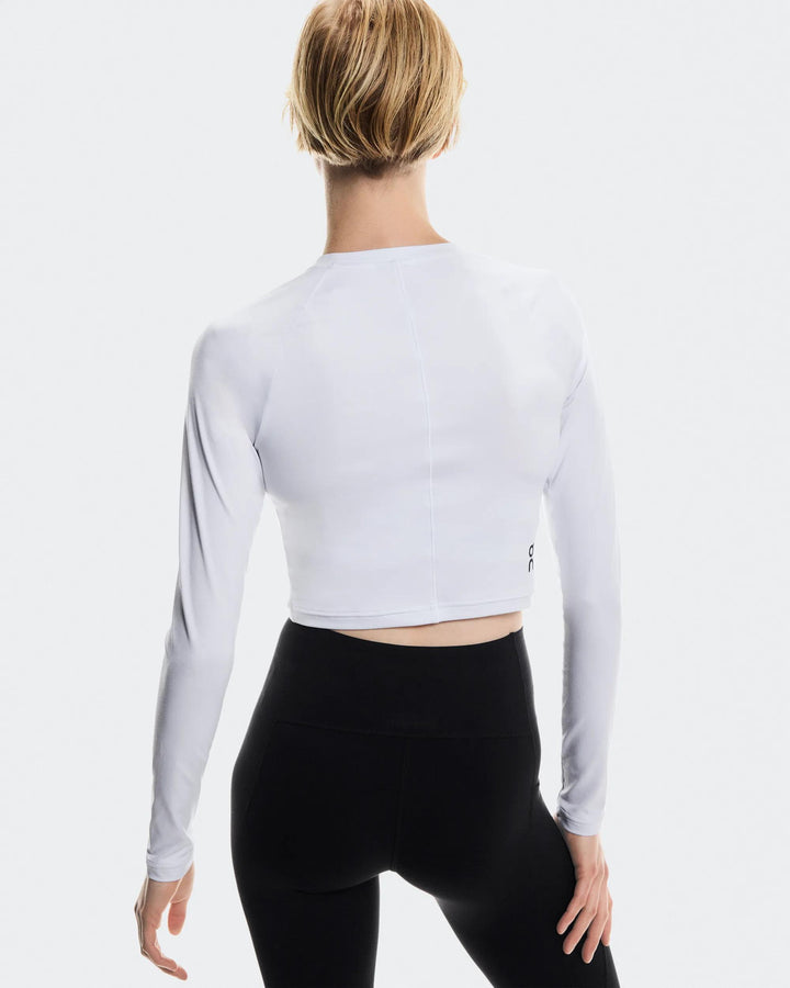 ON Women's Studio Long-T Crop - White
